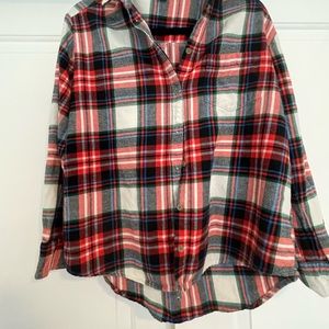 Old Navy Plaid Flannel size Small